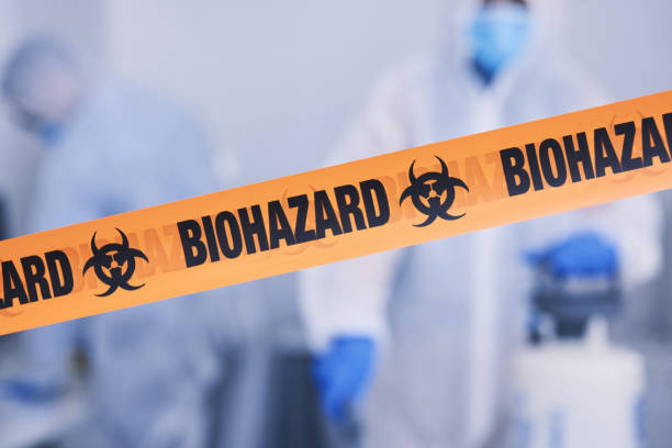 Professional Infectious Disease Decontamination technician working in Pine Grove, PA